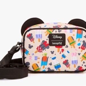 Loungefly Disney Mickey & Friends AOP Popsicle Crossbody